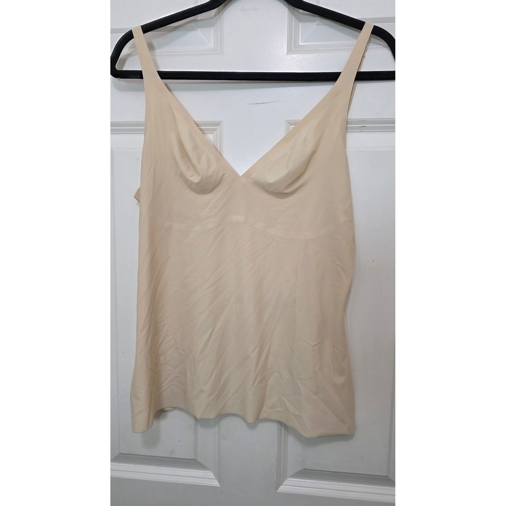 Skims Fits Everybody Cami Womens XL Sand Beige Neutral Stretch Camisole Tank Top